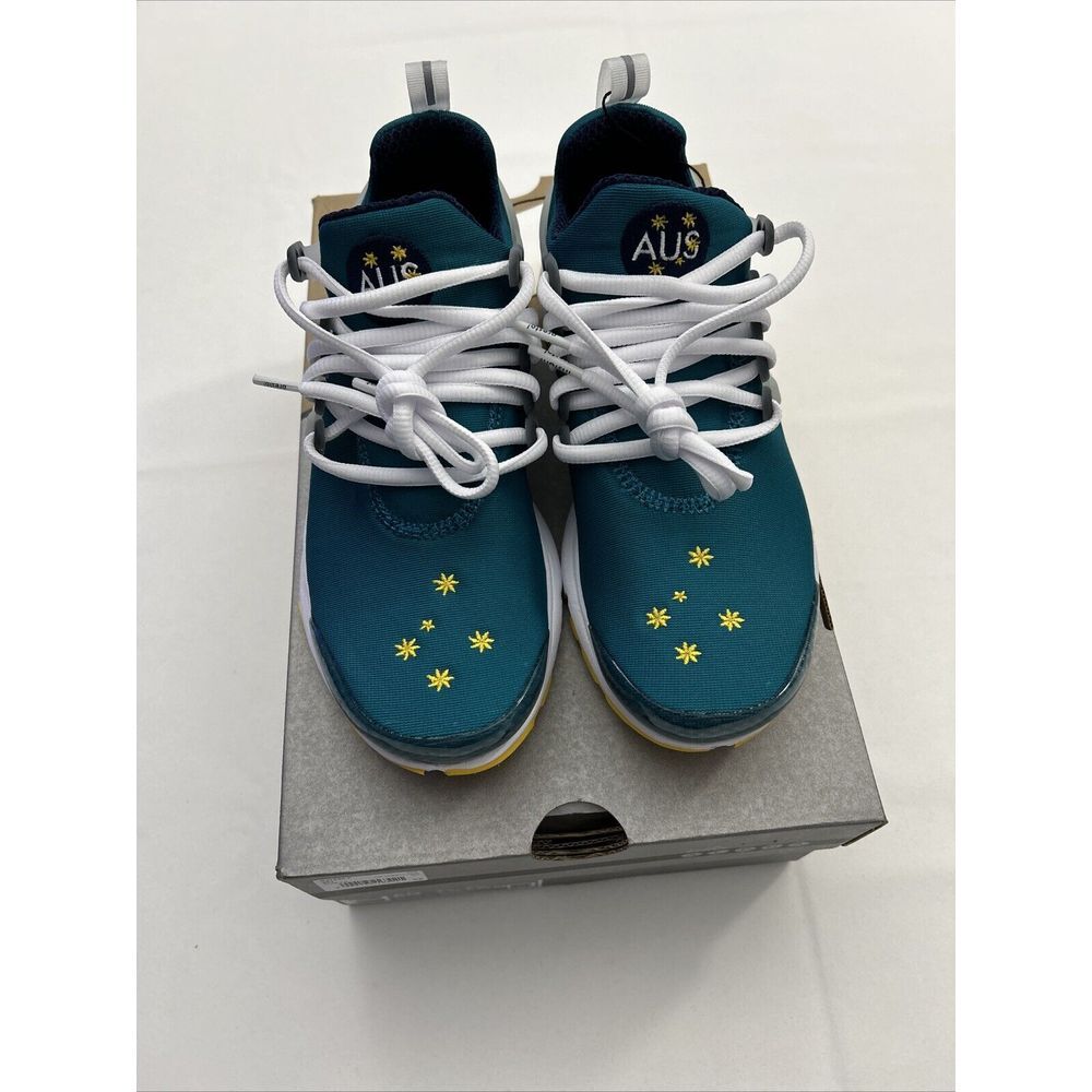 Nike‎ Air Presto Australia Olympic (CJ1229-301) Fresh Water Varsity Maize XS 6.5